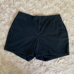 Layne Bryant Womens 16 Dark Navy Denim Shorts